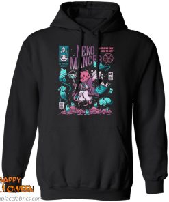halloween neko mancer cat necromancer t shirt 8 96X9g