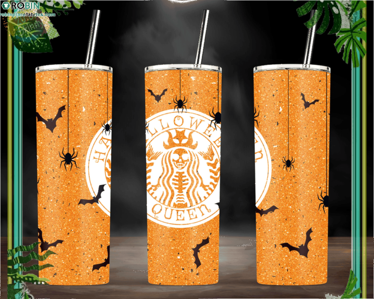 Halloween Queen Tumbler Halloween Tumbler Skinny Tumbler
