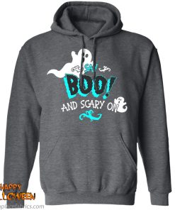 halloween say boo and scary on shirt 9 EHWqM