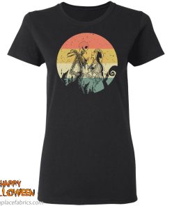 halloween town jack skellington and sally vintage t shirt 4 E9IZ1