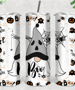 Halloween Tumbler Gnome Ghostwitch Gnomesscary Gnomes Nightmare Horror Gnome Tumbler