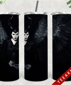 Halloween Villain Maleficent Skinny Tumbler Maleficent