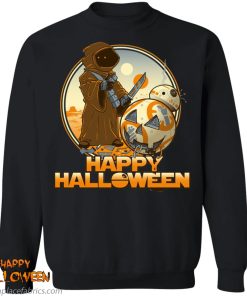 Happy Halloween Jawa Pumpkin Carved BB-8 Star Wars Shirt