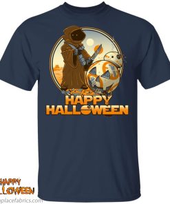 happy halloween jawa pumpkin carved bb 8 star wars t shirt 3 1BDbl