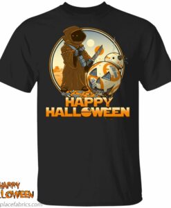 happy halloween jawa pumpkin carved bb 8 star wars t shirt OHQeW