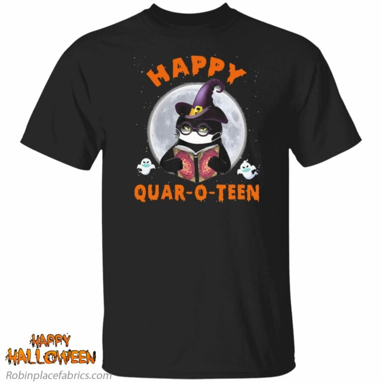 Happy Quar-o-teen Witch Halloween Shirt