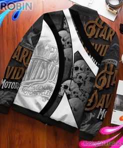 harley davidson hd 3d printed aop bomber jacket rbpl071 552 qV2qQ