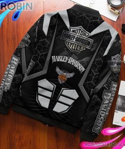 Harley Davidson – HD 3D Printed AOP Bomber Jacket RBPL100