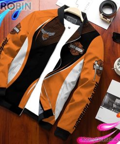 Harley Davidson – HD 3D Printed AOP Bomber Jacket RBPL101