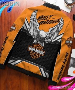 Harley Davidson – HD 3D Printed AOP Bomber Jacket RBPL114