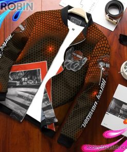 Harley Davidson – HD 3D Printed AOP Bomber Jacket RBPL122
