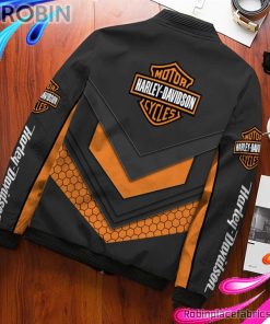 Harley Davidson – HD 3D Printed AOP Bomber Jacket RBPL133