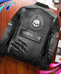 Harley Davidson – HD 3D Printed AOP Bomber Jacket RBPL150