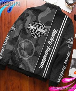 Harley Davidson – HD 3D Printed AOP Bomber Jacket RBPL168