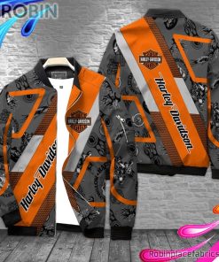 Harley Davidson – HD 3D Printed AOP Bomber Jacket RBPL172