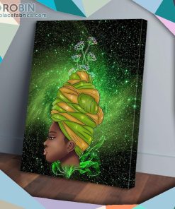 Headwrap African Girl Matte Wall Art (Canvas And Poster) Headwrap African Girl Matte Wall Art (Canvas And Poster)