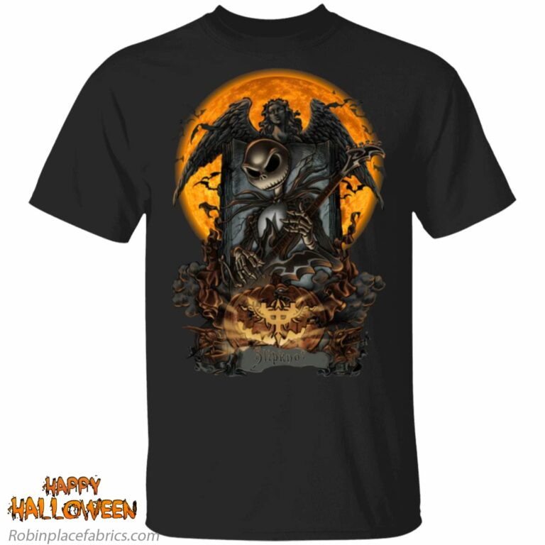 Heavy Metal Slipknot Jack Skellington Halloween Shirt