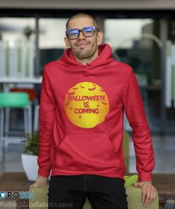 Halloween Is Coming with Spiders and Bats Shirt