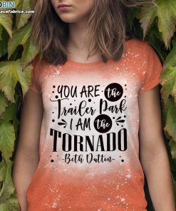 I Am The Tornado Bleached T-Shirt