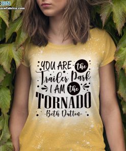 i am the tornado bleached t shirt 3 66jsG