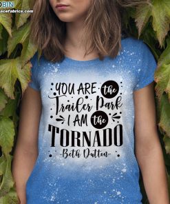 i am the tornado bleached t shirt 4 HFBjR