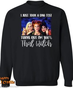 I Just Took A Dna Test Turns Out I’M 100 That Witch Halloween Shirt