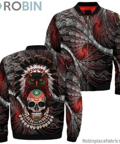 Harley Davidson – HD 3D Printed AOP Bomber Jacket RBPL122