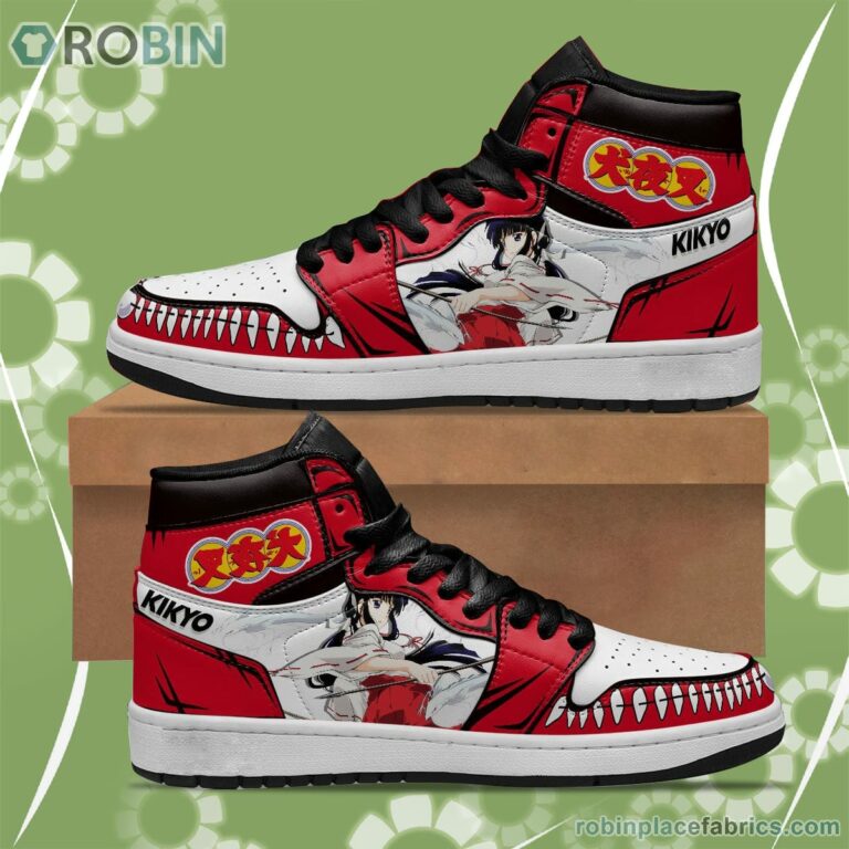 Inuyasha Kikyo JD Sneakers Inuyasha Custom Anime Shoes