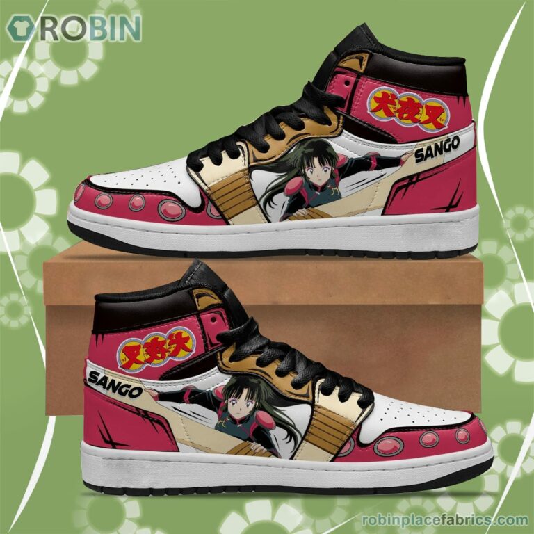 Inuyasha Sango JD Sneakers Inuyasha Custom Anime Shoes