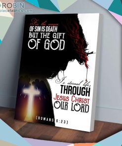 Jesus Christ Our Lord God Matte Wall Art (Canvas And Poster)
