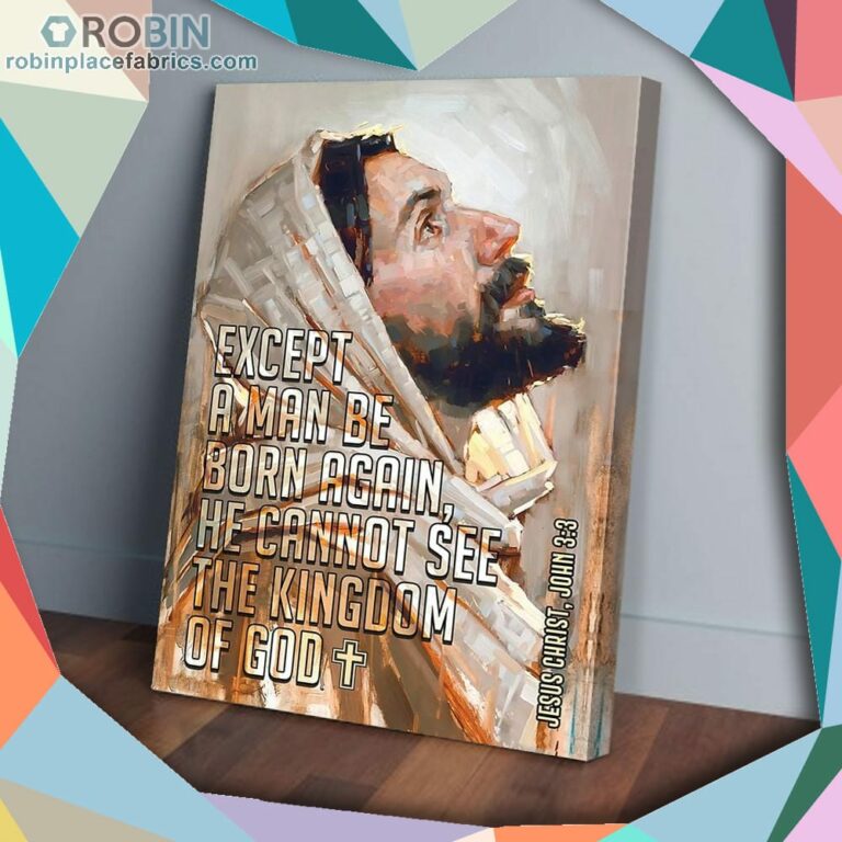 Jesus Christ The Kingdom Of God Matte Wall Art (Canvas And Poster)