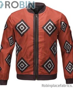 Jinbe Summit War Of Marineford Costume Cosplay Bomber Jacket