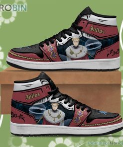 Julius Novachrono JD Sneakers Black Clover Custom Anime Shoes Julius Novachrono JD Sneakers Black Clover Custom Anime Shoes