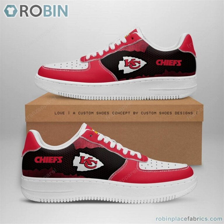 Kansas City Chiefs Team Air Sneakers 03RB-NAF