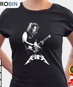 Kirk White Stencil Metallica Shirt