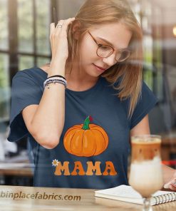 ladies t shirt mama pumpkin halloween jkh7fo