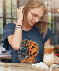ladies t shirt pumpkin halloween horror nights ghu3bf