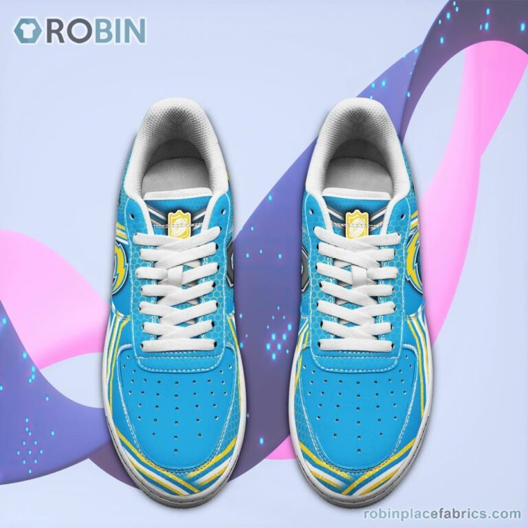 Los Angeles Chargers Air Sneakers Custom Force Shoes