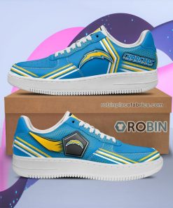 Los Angeles Chargers Air Sneakers Custom Force Shoes