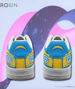 los angeles chargers air sneakers custom naf shoes 52 G2CGl