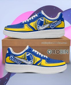 Los Angeles Rams Air Shoes Custom NAF Sneakers