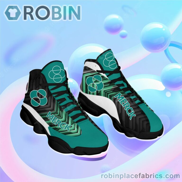 Merck &amp Co. Logo Air Jordan 13 Shoes Sneakers
