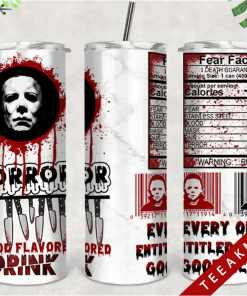 Michael Myers Drink Skinny Tumbler Halloween Horror Michael