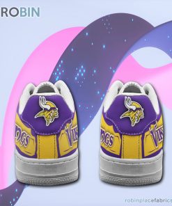 minnesota vikings air sneakers custom naf shoes 45 hEXD1