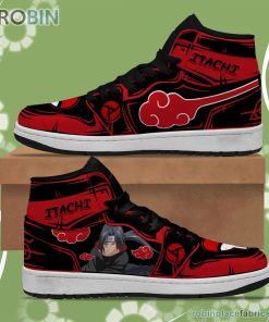 Naruto Akatsuki JD Sneakers Itachi Uchiha Custom Anime Shoes