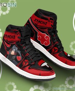 Naruto Akatsuki JD Sneakers Itachi Uchiha Custom Anime Shoes Naruto Akatsuki JD Sneakers Itachi Uchiha Custom Anime Shoes