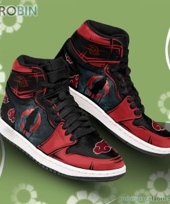 Naruto Itachi Akatsuki JD Sneakers Custom Anime Shoes Naruto Itachi Akatsuki JD Sneakers Custom Anime Shoes