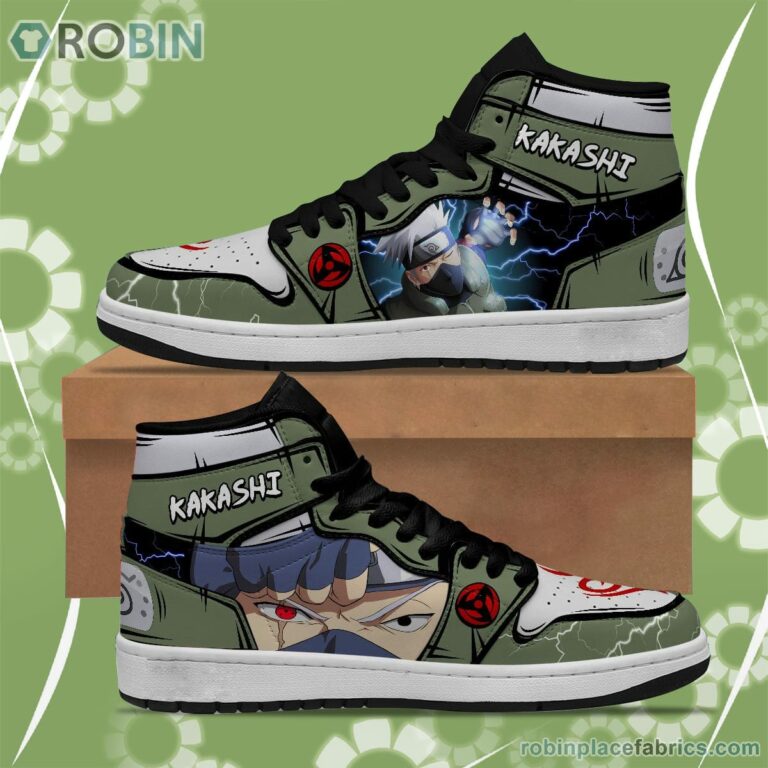 Naruto JD Sneakers Kakashi Custom Anime Shoes