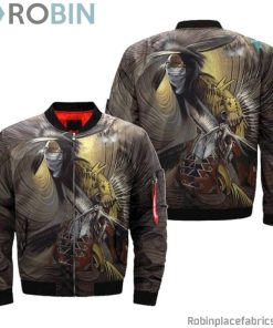 Native American Indian Artists Bomber Jacket