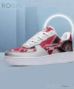 NCAA Alabama Crimson Tide Air Force Shoes – NAF Shoes